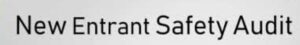 New Entrant Audit Safety Audit